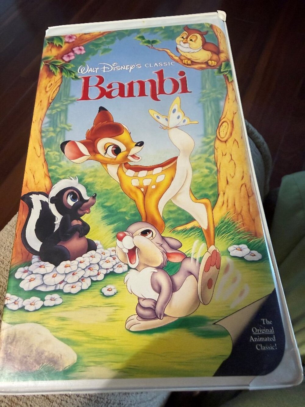 Vintage Bambi VHS tape Black Diamond 1942